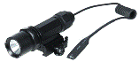 UTG #202R 4.5"/150 Lumen LED Light - Features Twist-on, Push-Button & Pressure Switch Triple on/off Systems, 23mm 6V IRB w/CREE R2 LED, Pressure Switch